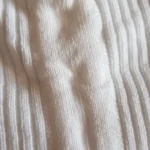 Trendy Women’s V-Neck Ribbed Crop Top with Drawstring Detail photo review