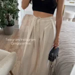 Stylish TOYOUTH Women's Summer Long Casual Pants photo review