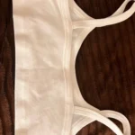 White Ribbed Cotton Tube Top - Breathable Summer Essential photo review