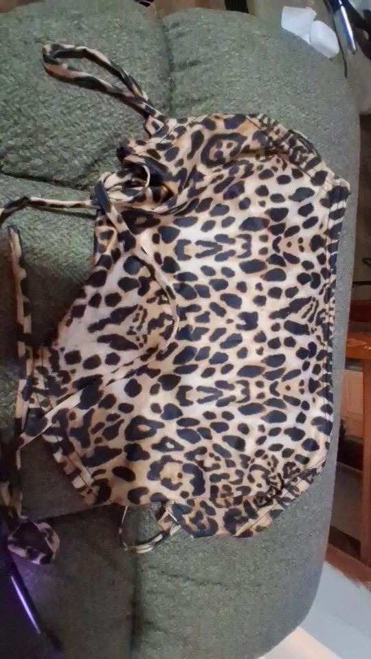 Backless Leopard Print Tank Top for Stylish Summer Nights photo review