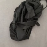 Satin Ruffle Tank Top Women's Summer Tassel Blouse Stretch photo review