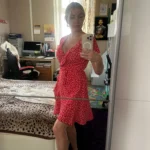 Floral V-Neck A-Line Mini Dress - Stretchy Summer Style photo review