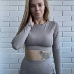 Elegant 2 PCS Women's Yoga Suit - Breathable Activewear Set photo review