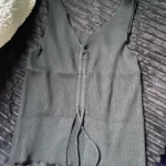 Trendy Summer Sleeveless Tank Top for Girls with Drawstring photo review