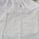 Satin Ruffle Tank Top Women's Summer Tassel Blouse Stretch photo review