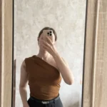 Stunning One-Shoulder Backless Tank in Candy Colors - Summer Ready photo review