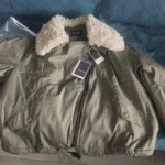 Women's Retro Cotton Motorcycle Jacket - Cozy Rebel Style photo review