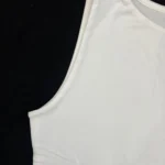 Luxurious Double Layer Boat Neck Tank Top - Soft Stretch Fit photo review