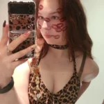 Leopard Print Halter Tank Top - Irregular Ruffle Summer Style photo review