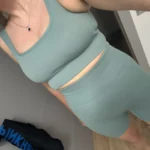 Luxurious Ribbed Yoga Set for Ultimate Comfort & Style photo review