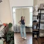 Retro Y2 K Crop Top - Stretchy Cotton Blend Summer Essential photo review