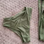 Glamorous One Shoulder Bikini Set - Wire-Free Bandage Design photo review