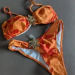 Luxurious 3-Piece Mesh Bikini Set - Wire-Free Comfort & Style photo review