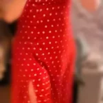 Backless Polka Dot A-Line Midi Dress - Boho Summer Style photo review