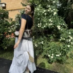Retro Y2 K Crop Top - Stretchy Cotton Blend Summer Essential photo review
