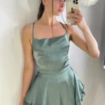 Luxurious Satin Silk Cami Playsuit for Effortless Summer Style photo review