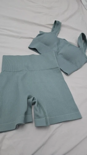 Luxurious Ribbed Yoga Set for Ultimate Comfort & Style photo review