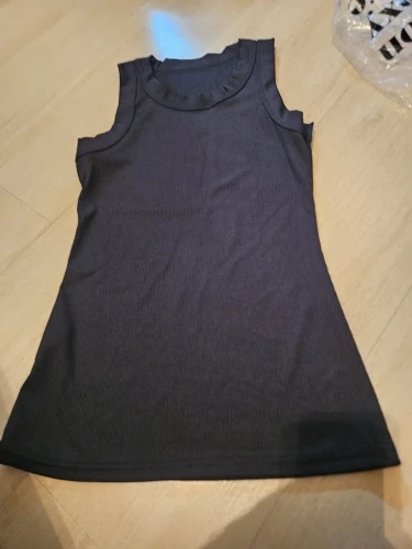 Essential Women’s Ribbed Tank Top - Summer Comfort & Style photo review