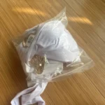 Vintage White 3-Piece Bikini Set - Mesh Skirt & Buckle Details photo review