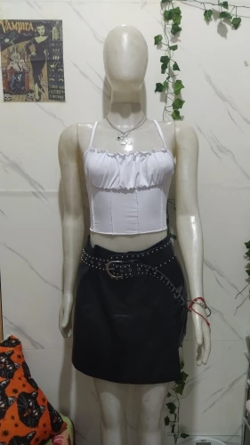 Satin Ruffle Tank Top Women's Summer Tassel Blouse Stretch photo review