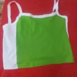 Green Backless Knit Crop Top - Trendy Y2 K Cami for Summer Style photo review