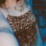 Backless Leopard Print Tank Top for Stylish Summer Nights photo review