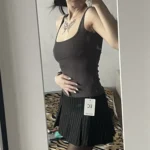 Sleek Women’s Square Neck Tank Top for Effortless Style photo review