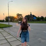Retro Y2 K Crop Top - Stretchy Cotton Blend Summer Essential photo review