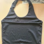White Ribbed Halter Top - Backless Summer Tank with Stretch photo review