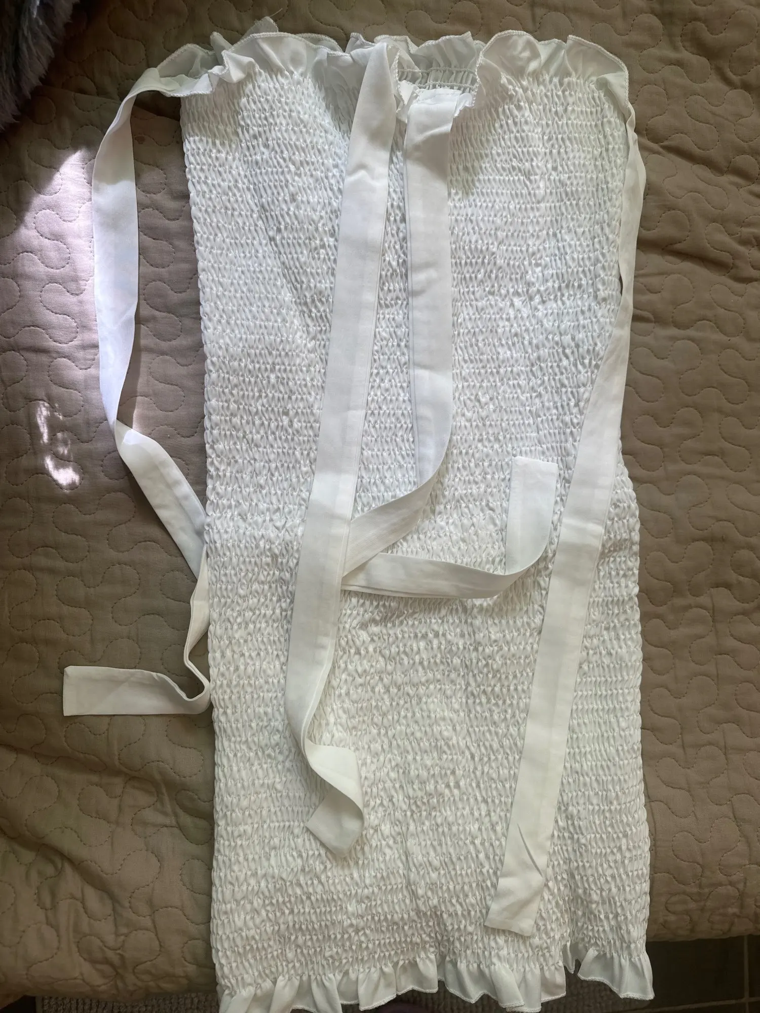 Trendy Off-Shoulder Mini Dress - Elastic Waist Summer Essential photo review