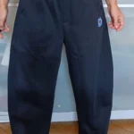 Velvet Green Embroidered Sweatpants for Trendy Comfort photo review