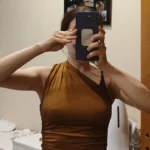 Stunning One-Shoulder Backless Tank in Candy Colors - Summer Ready photo review