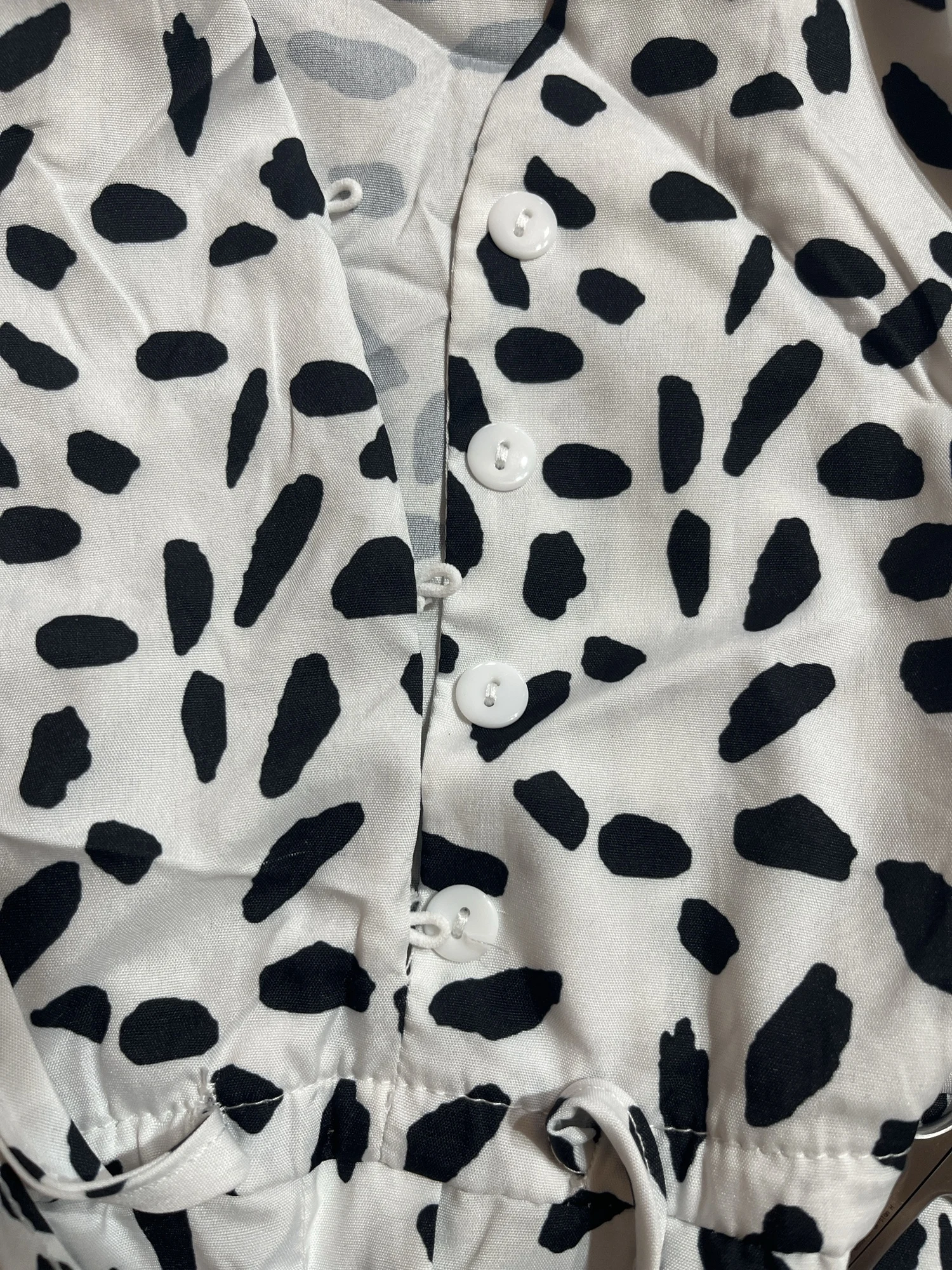 White Sand Mini Summer Dress for Women - V Neck Beach Style photo review
