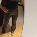 Trendy Black Y2 K Crop Tank - Stretchy Cotton Summer Essential photo review