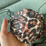 Leopard Print Triangle Bikini with Bandage Detail photo review
