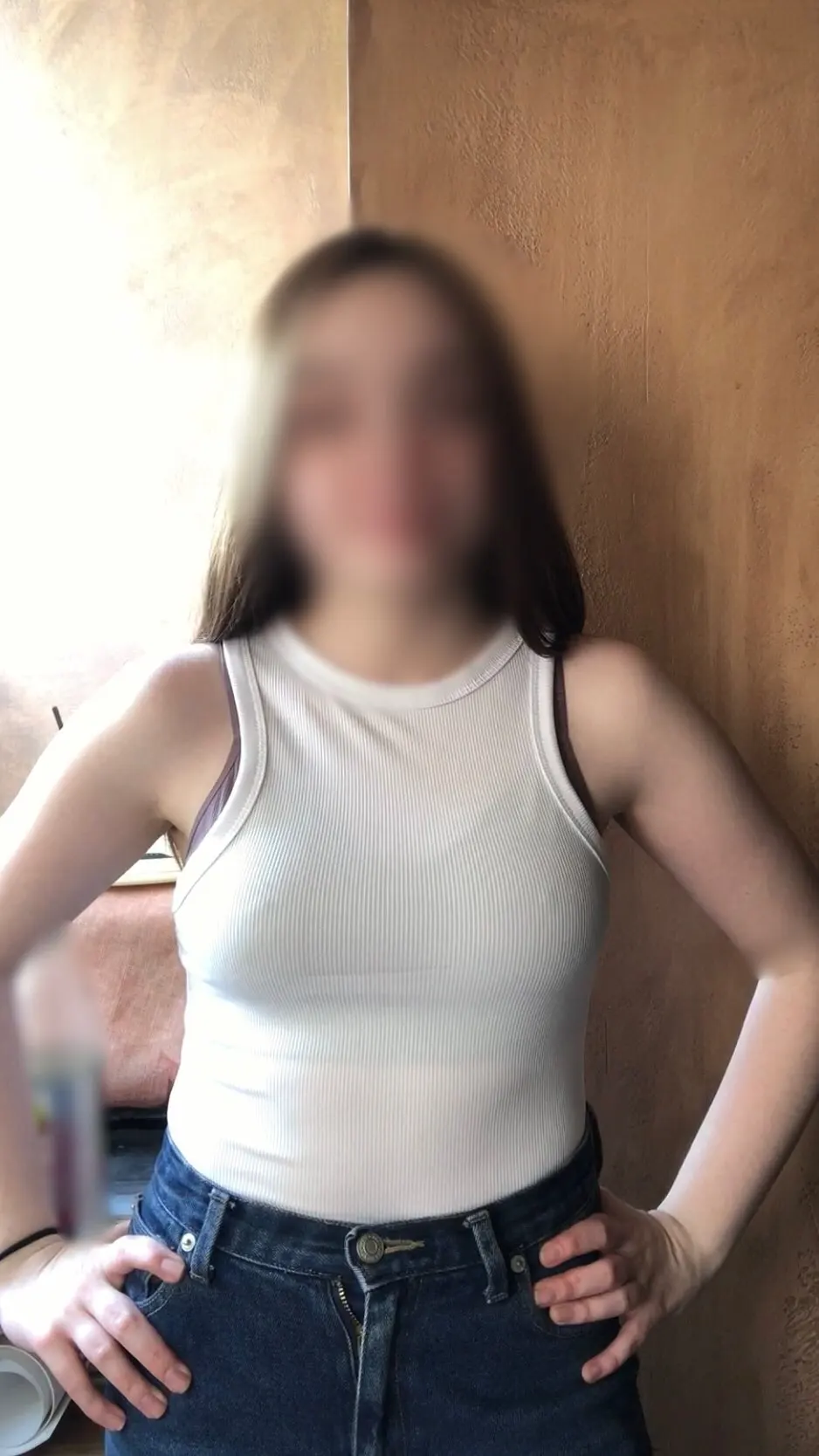 Ribbed Off-Shoulder Tank Top - Stylish Summer Casual Wear photo review