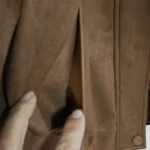 Stylish Suede Leather Jacket for Trendy Autumn Outings photo review