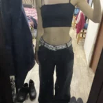 Trendy Women's Sleeveless Cotton Crop Top for Summer Vibes photo review