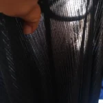 Elegant Backless Black Suspender Dress for Summer Parties photo review