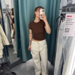 Retro Y2 K Crop Top - Stretchy Cotton Blend Summer Essential photo review