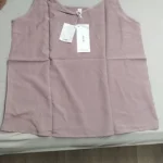 Rayon Viscose Slim Fit Tank Tops with V-Neck and O-Neck Styles photo review