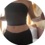 Breathable Black Mesh Corset Top - Summer Streetwear Essential photo review