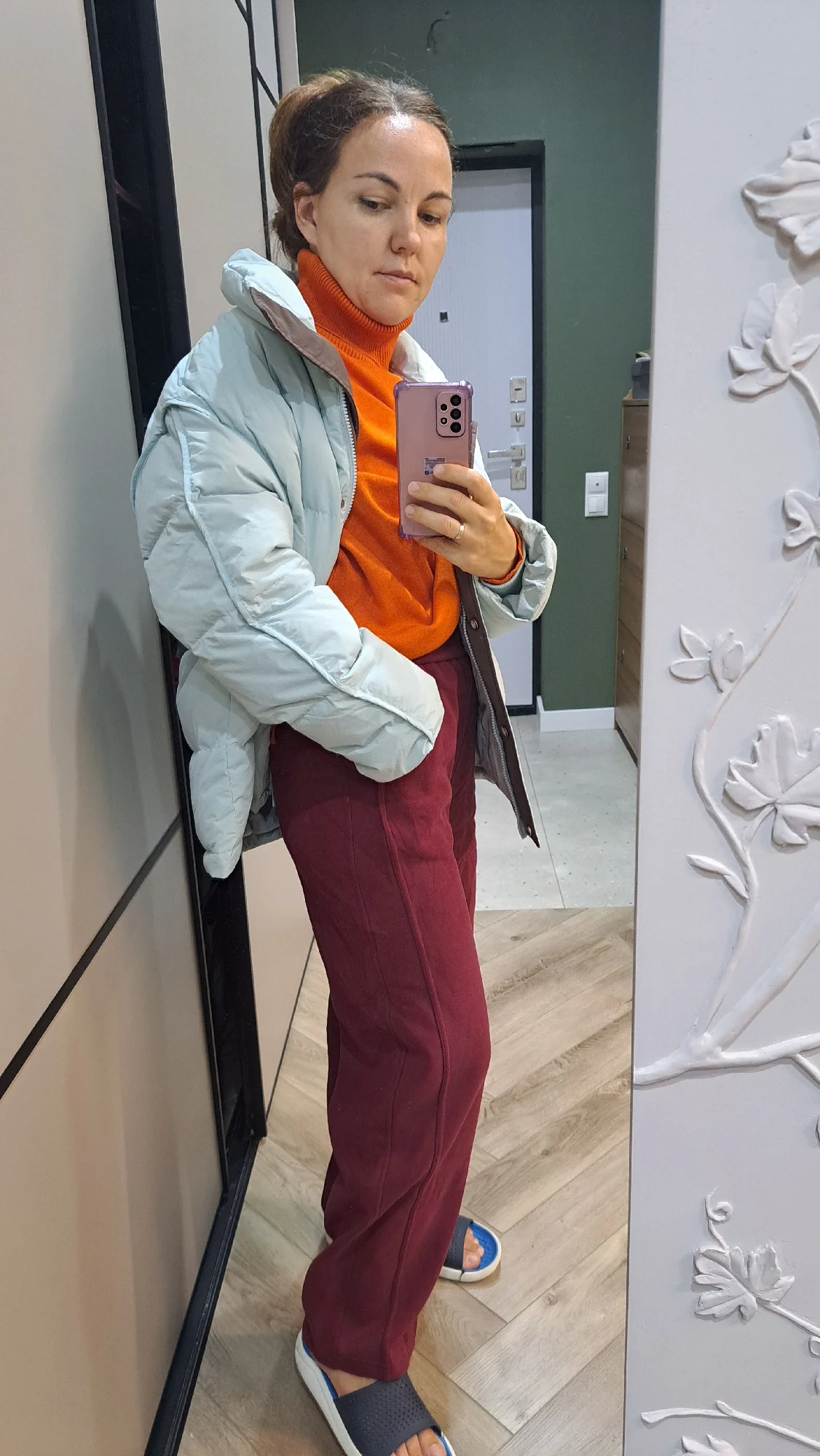 Warm Banana Fleece Sweatpants for Women - Cozy Autumn Style photo review
