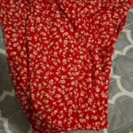 Floral V-Neck A-Line Mini Dress - Stretchy Summer Style photo review