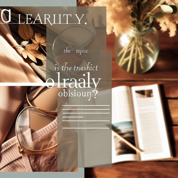 Clarity: Is the topic immediately obvious?