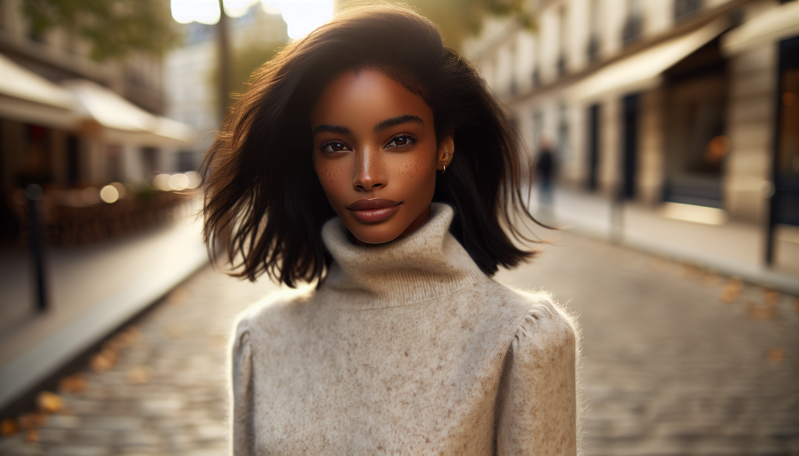 High Neck Sweaters With Skirts