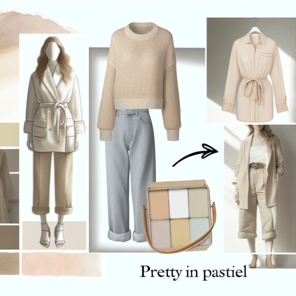 Pastel Color Outfits For Spring