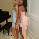 Glamorous Backless A-Line Mini Dress - Off Shoulder Party Style photo review