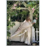 Bohemian Striped Chiffon Beach Cover-Up Kimono Dress for Summer - Image 4