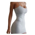 Curve-Hugging Strapless Mini Dress for Beach & Club Fun - Image 5